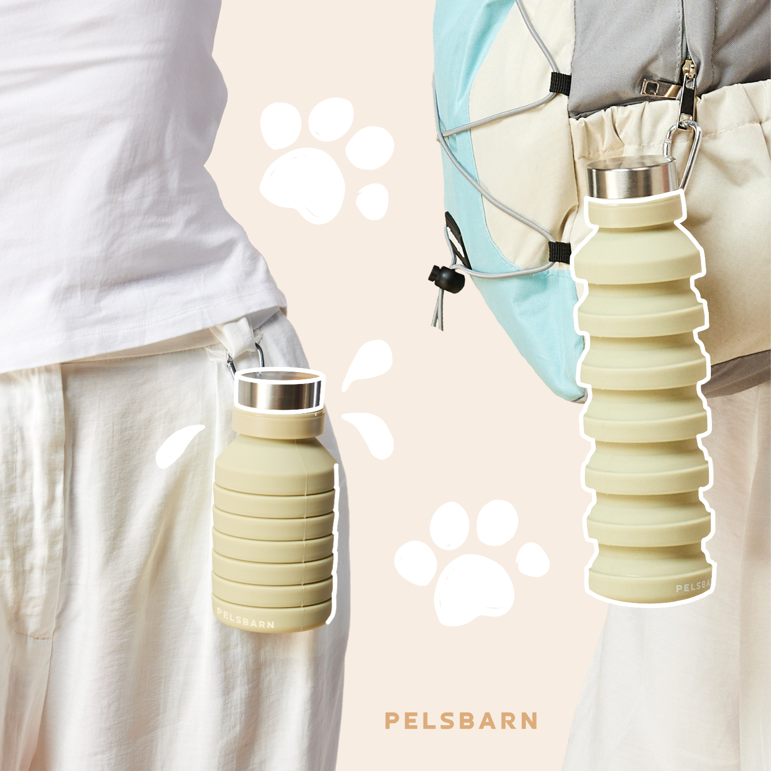 Pelsbarn Foldable water bottle