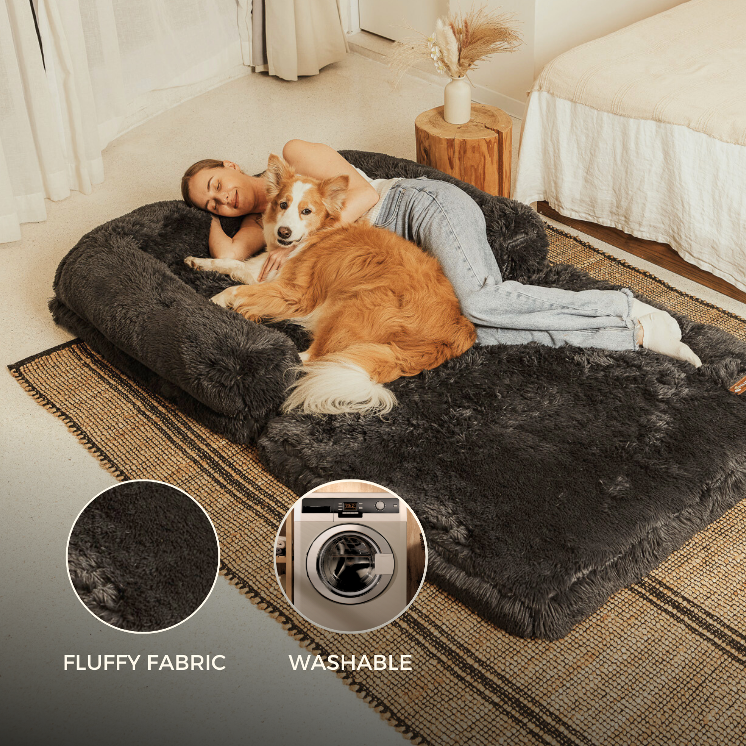 Human SnuggleNest Companion Bed