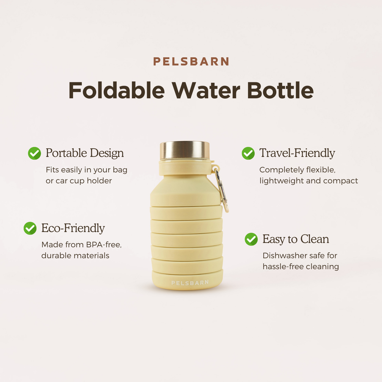 Pelsbarn Foldable water bottle